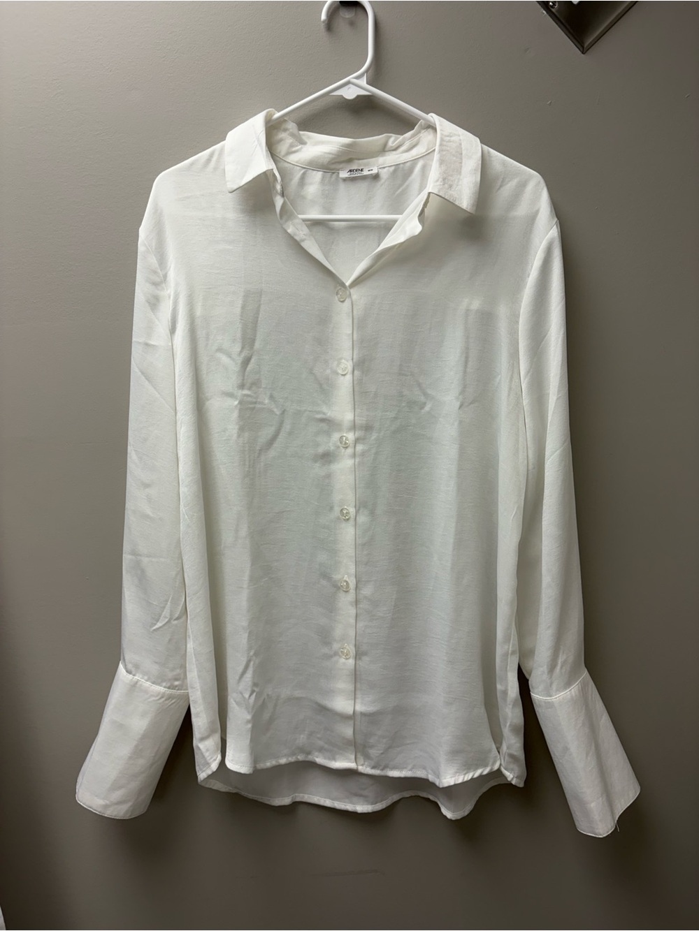 Ardene Women’s White Button Down Blouse Top